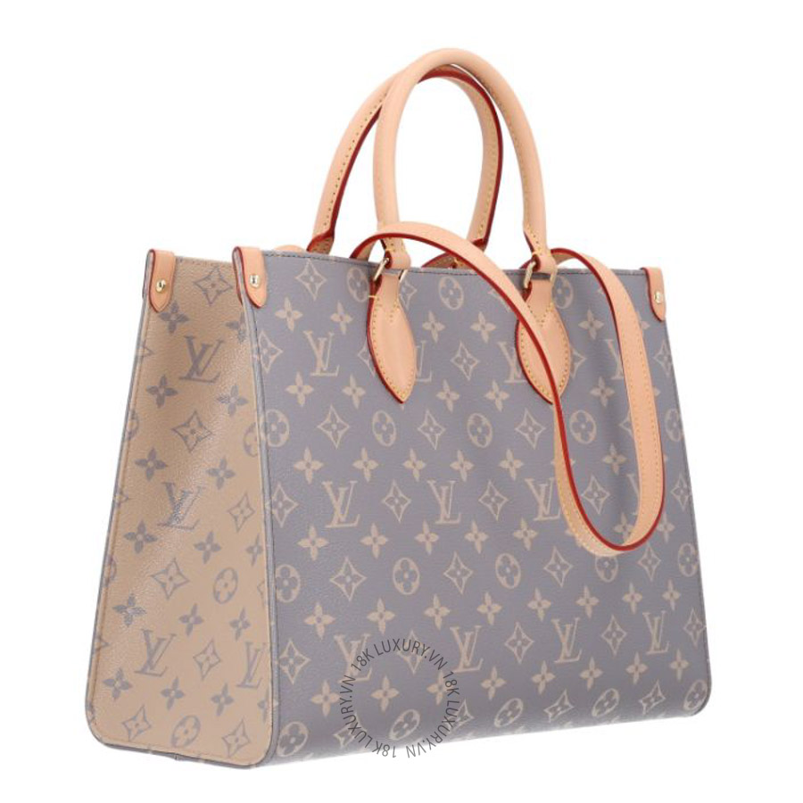 Túi xách Louis Vuitton Monogram Onthego MM Trianon Gray QWE922