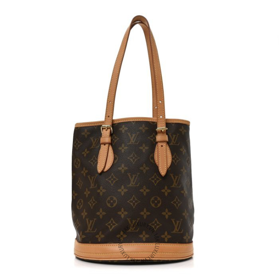 Túi Xách Louis Vuitton Monogram Petit Bucket 23 NSBD141