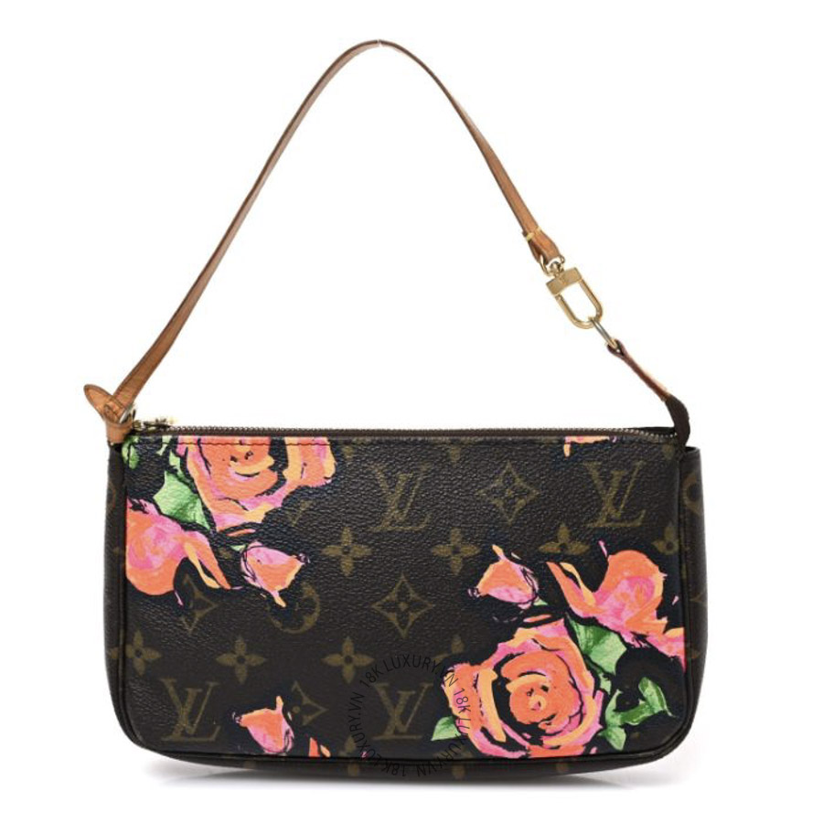 Túi Xách Louis Vuitton Monogram Roses Pochette Accessories NSBD430