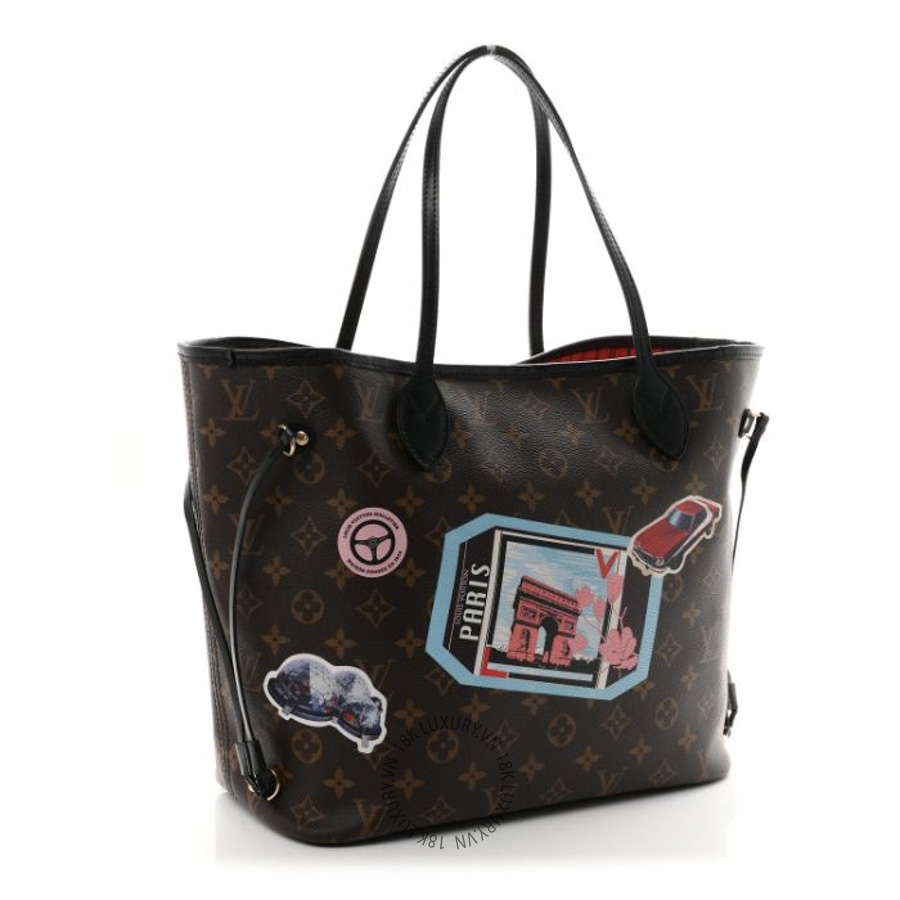 Túi Xách Louis Vuitton Monogram World Tour Neverfull MM MNGR632
