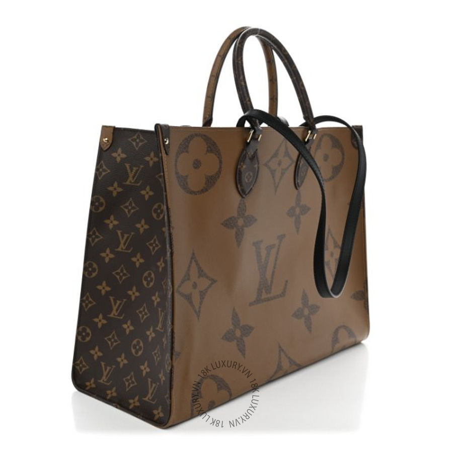 Túi Xách Louis Vuitton Reverse Monogram Giant Onthego GM MNGR200