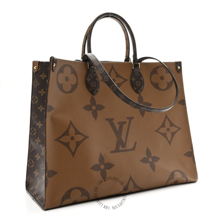 Túi Xách Louis Vuitton Reverse Monogram Giant Onthego GM MNGR754