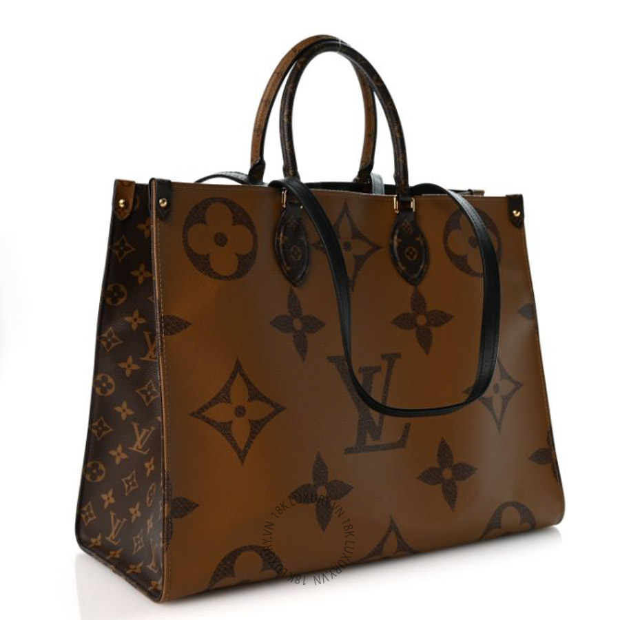 Túi xách Louis Vuitton Reverse Monogram Giant Onthego GM QWE1214