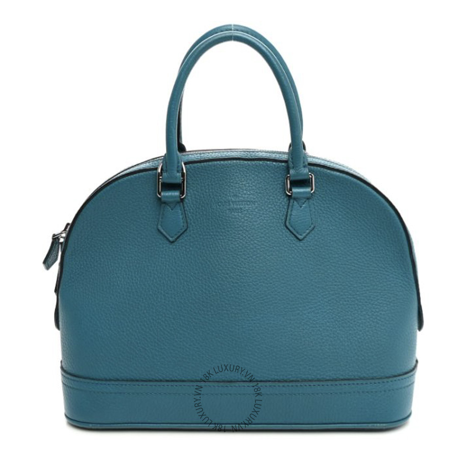 Túi Xách Louis Vuitton Taurillon Alma PM Bleu Canard NSBD778
