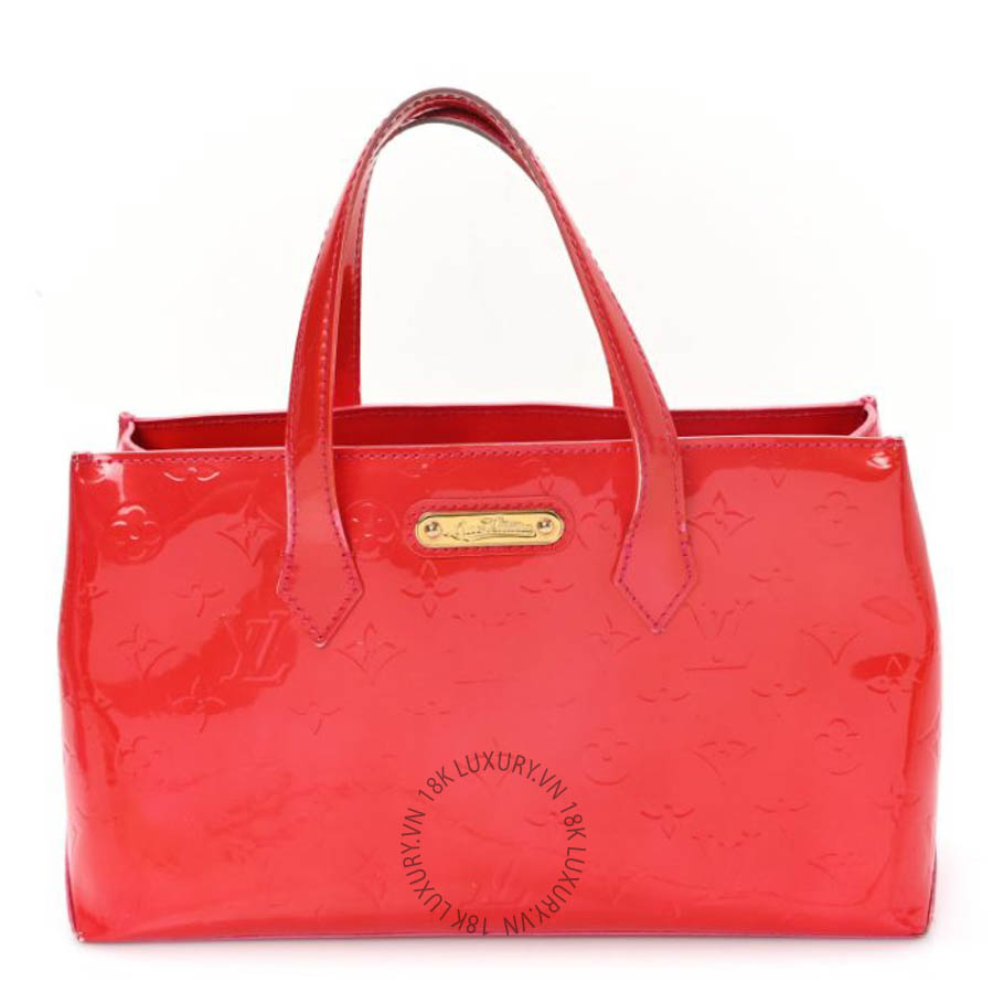 Túi xách Louis Vuitton Vernis Wilshire PM Pomme D'Amour FPTL009