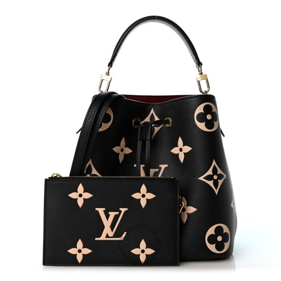 Túi Xách LV Empreinte Monogram Giant Neonoe MM Black Beige QWE1263