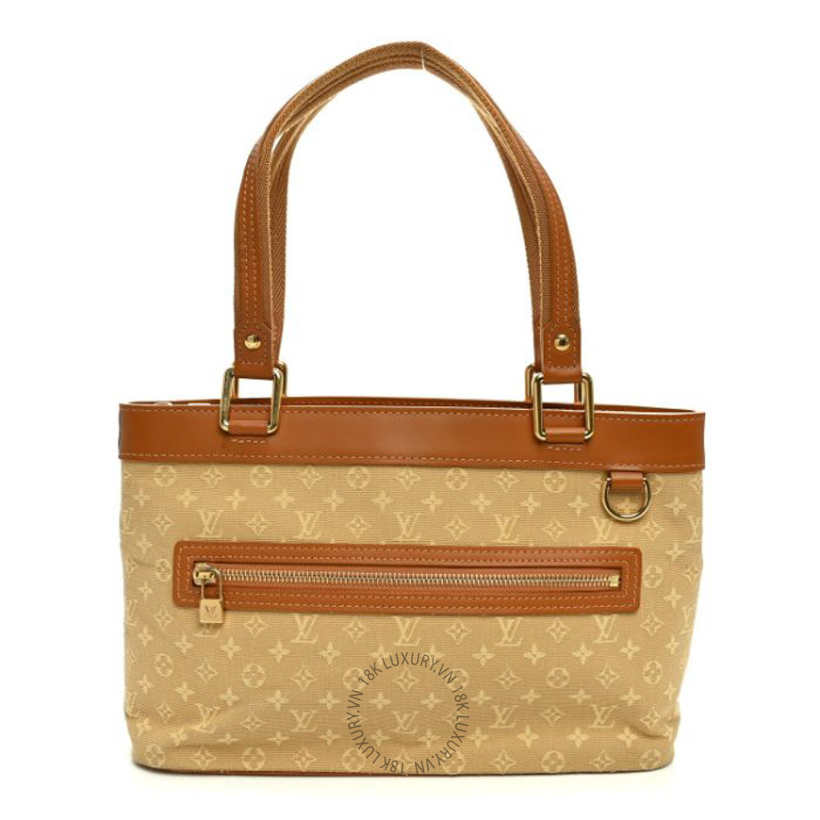 Túi xách LV Mini Monogram LUCILLE PM Beige FPNG411