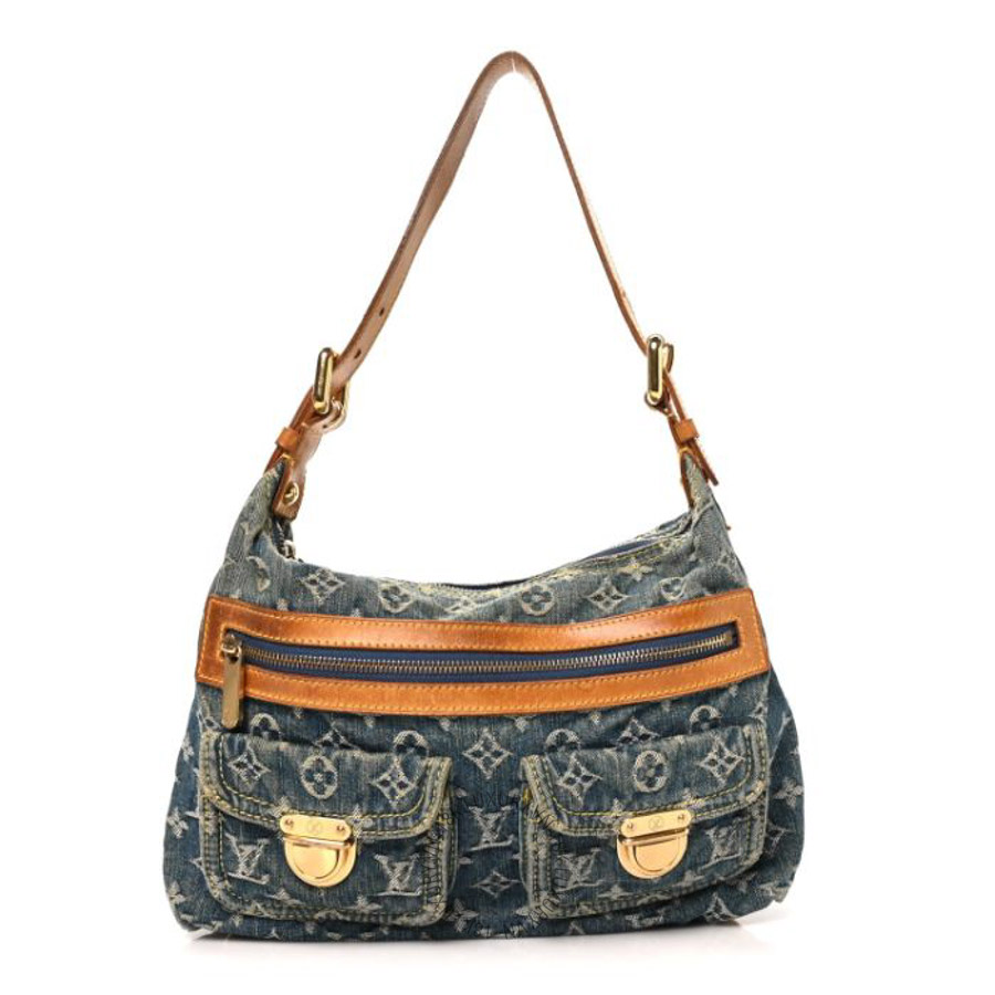 Túi xách LV Monogram Denim Baggy PM Blue Blue FPNG745