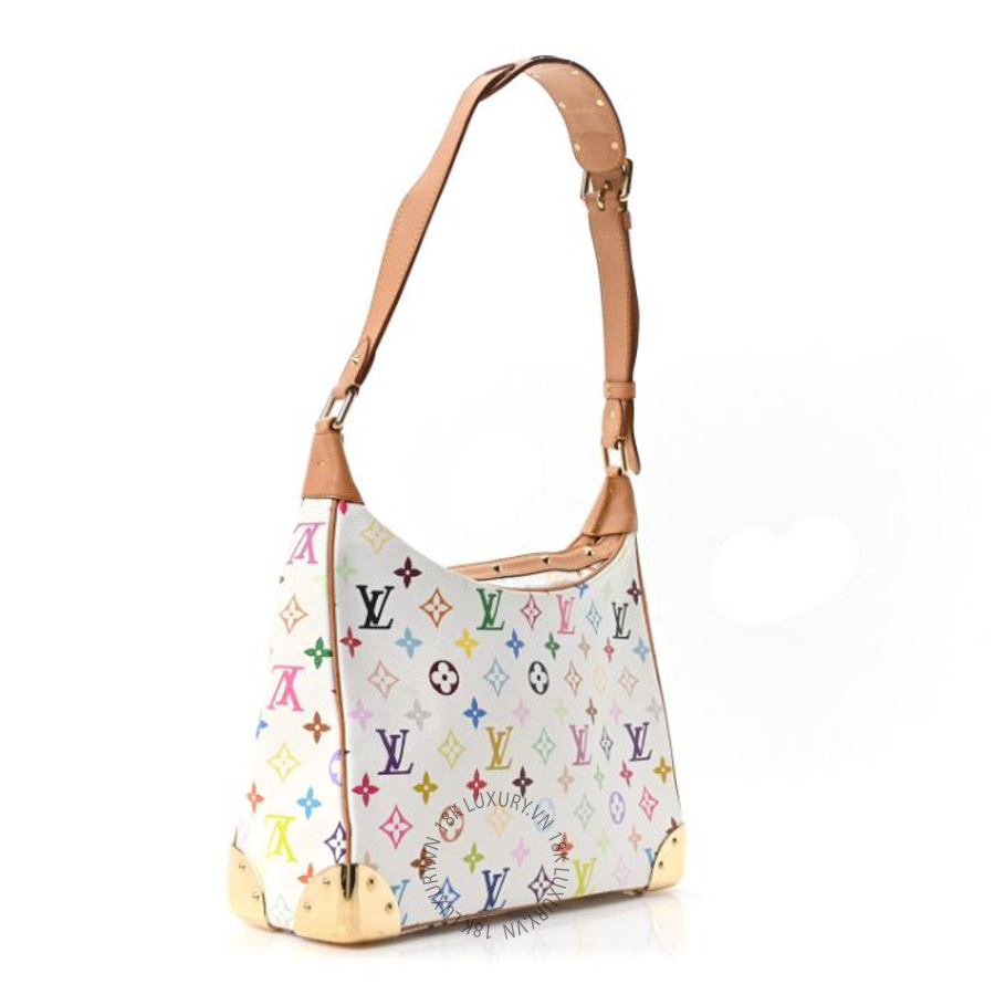 Túi xách LV Monogram Multicolor Boulogne White FPNG793