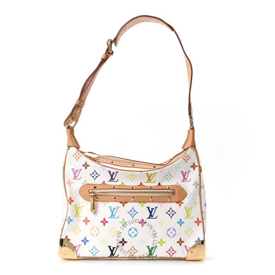 Túi xách LV Monogram Multicolor Boulogne White FPNG793