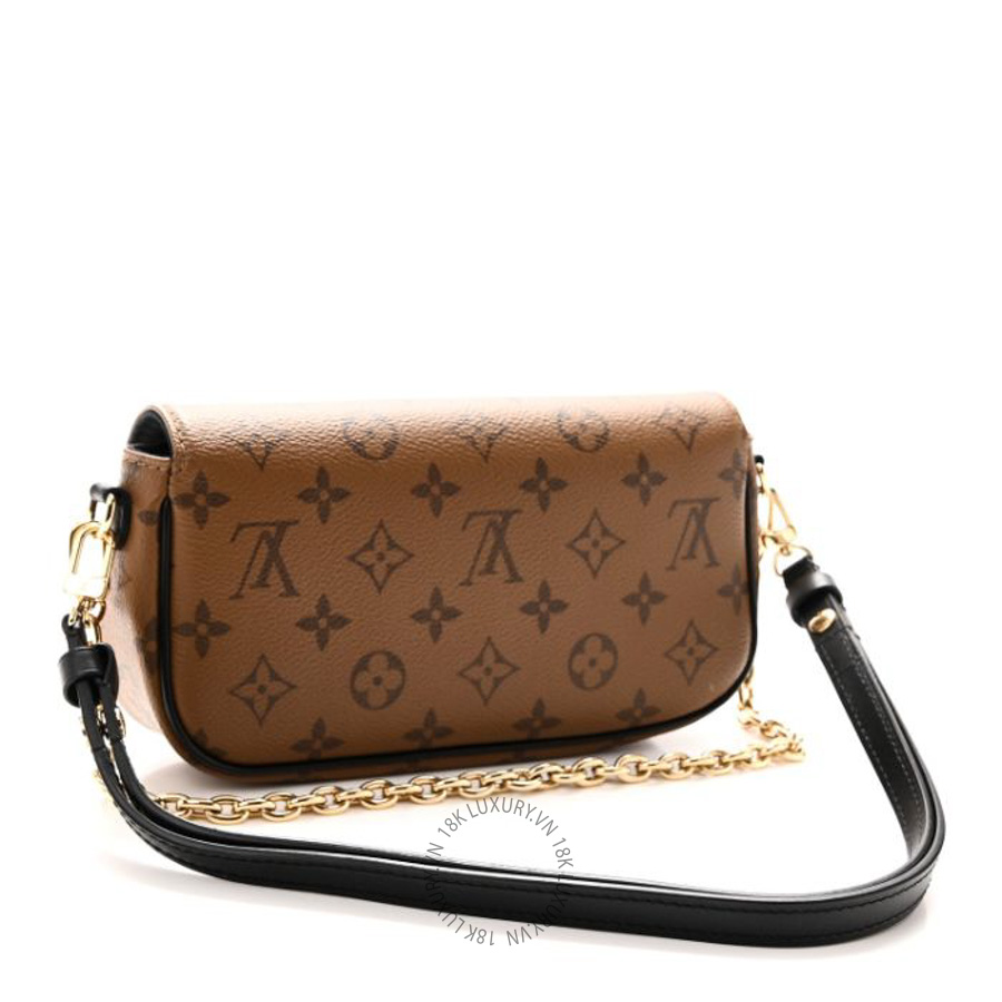 Túi Xách LV Reverse Monogram Ivy Wallet On Chain QWE1267