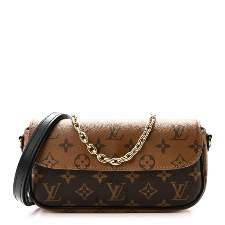 Túi Xách LV Reverse Monogram Ivy Wallet On Chain QWE1267