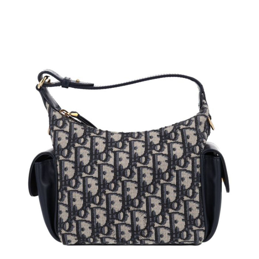 Túi xách mini Christian Dior Oblique Jacquard Smooth Calfskin Mini D-Dream Blue DIO252