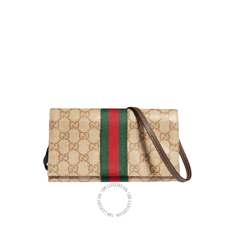 Túi Xách Mini Gucci pouch with strap and Web A002KM FAF8R 8547 GFD051