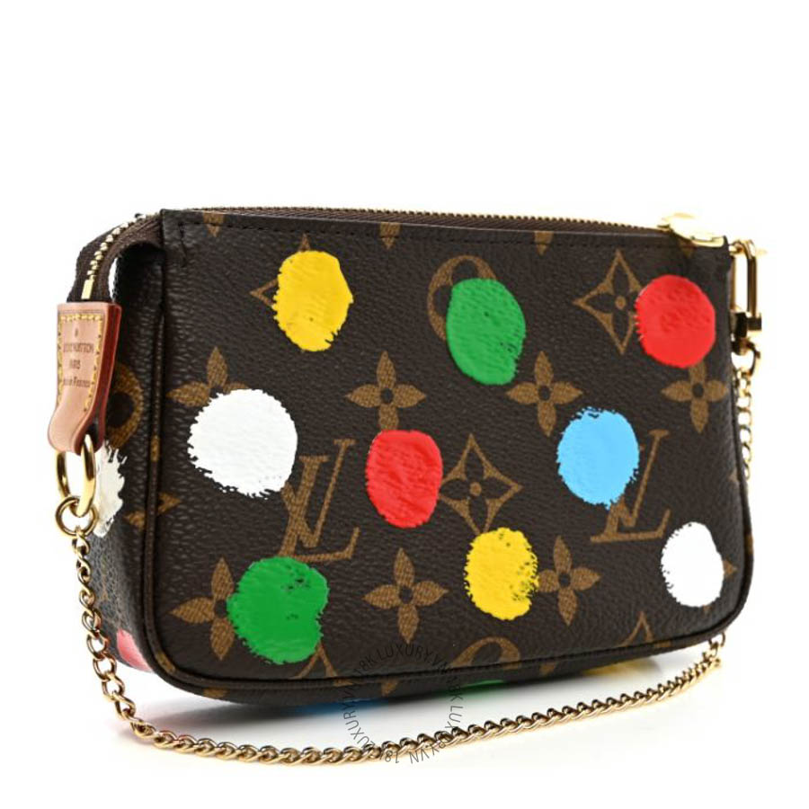 Túi Xách Mini LV X YK Monogram Pochette Accessories QWE1255
