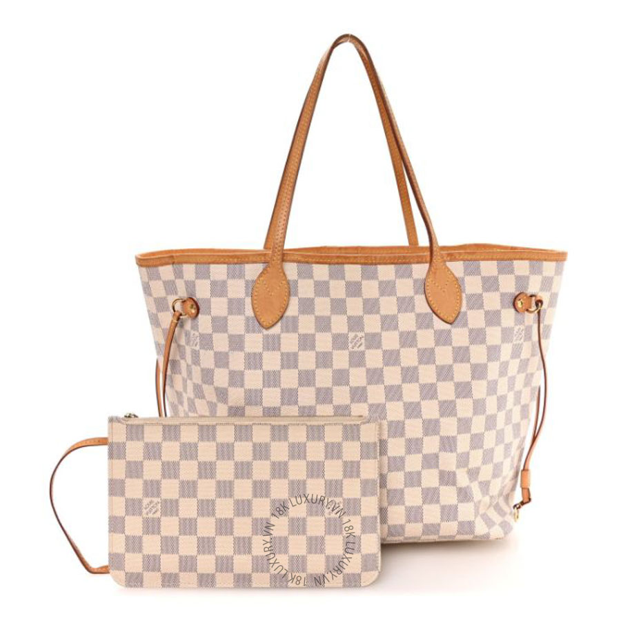 Túi xách tote Louis Vuitton Damier Azur Neo Neverfull MM QWE934