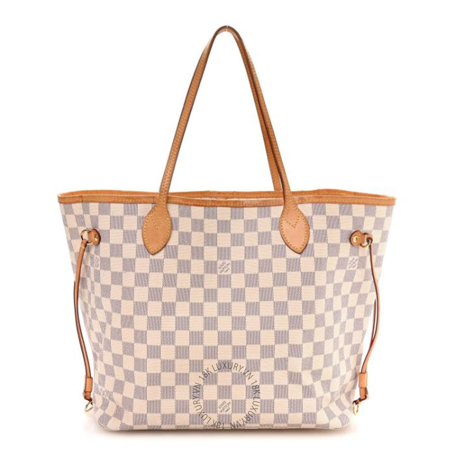 Túi xách tote Louis Vuitton Damier Azur Neo Neverfull MM QWE934