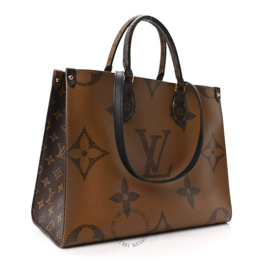 Túi xách tote Louis Vuitton Reverse Monogram Giant Onthego MM QWE640