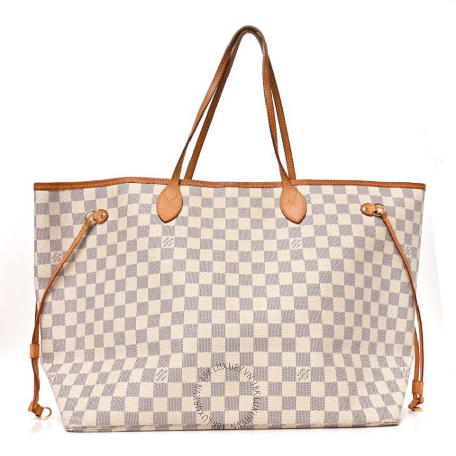 Túi xách tote LV Damier Azur Neverfull GM QWE997