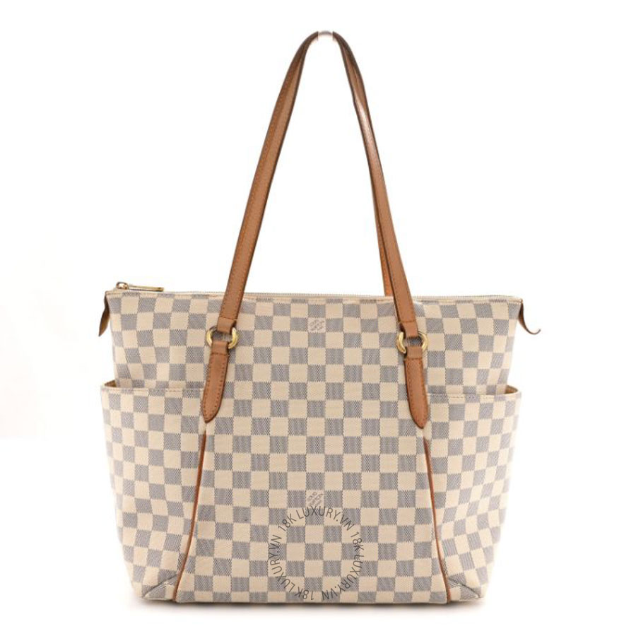 Túi xách tote LV Damier Azur Totally MM QWE1059