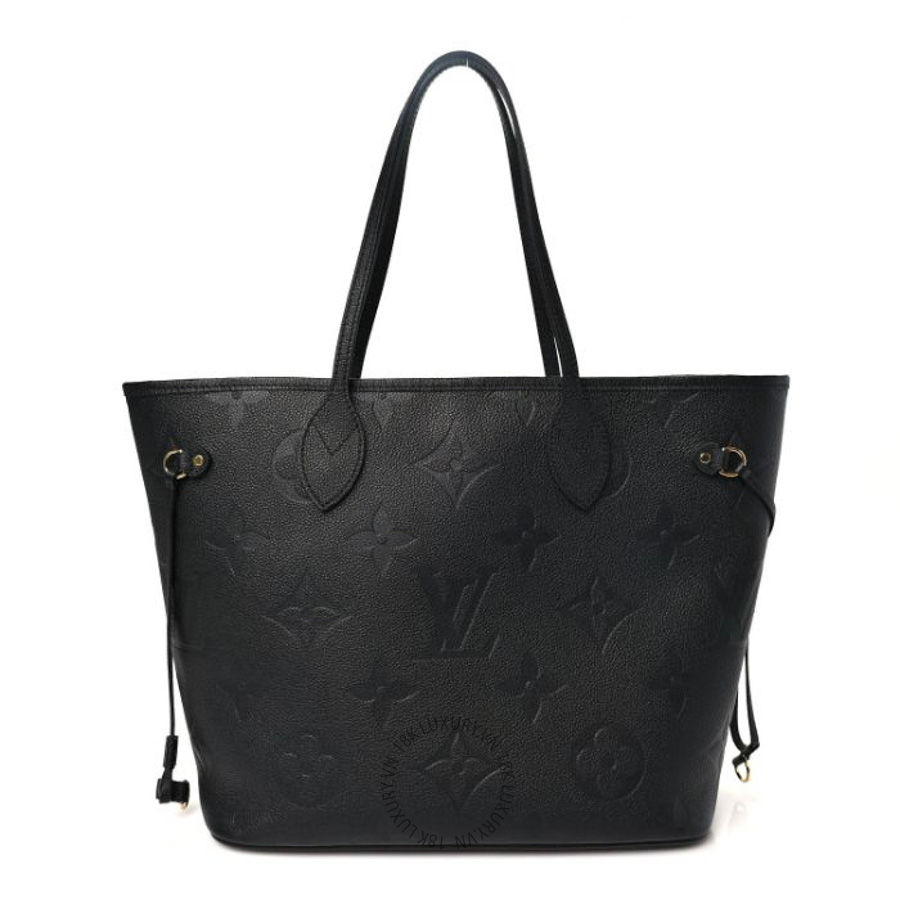 Túi xách tote LV Empreinte Monogram Giant Neverfull MM Black QWE1197