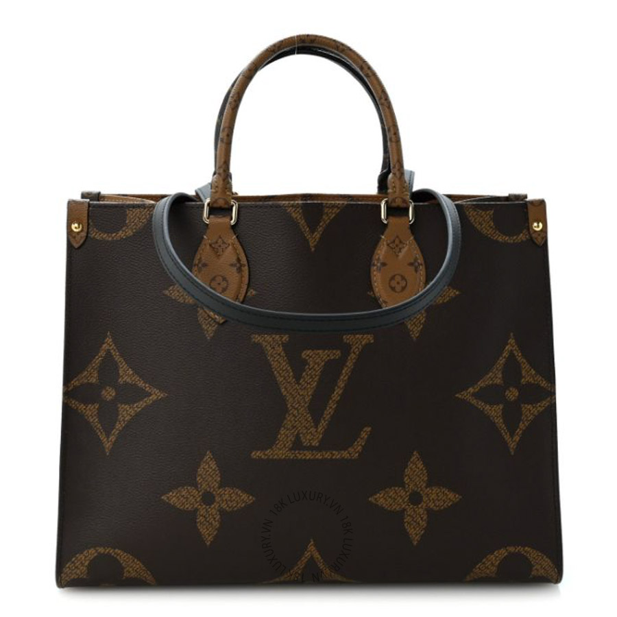 Túi xách tote LV Reverse Monogram Giant Onthego MM QWE1063