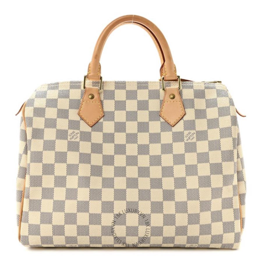 Túi Xách Trống Louis Vuitton Damier Azur Speedy 30 NSBD102
