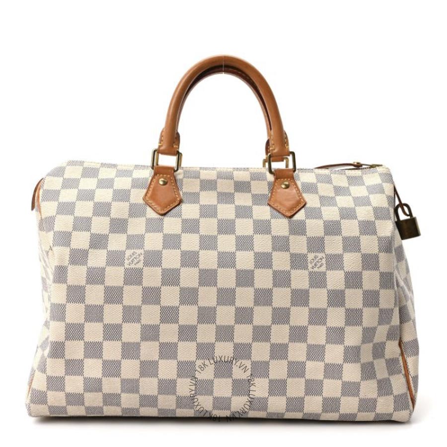 Túi Xách Trống Louis Vuitton Damier Azur Speedy 35 MNGR088
