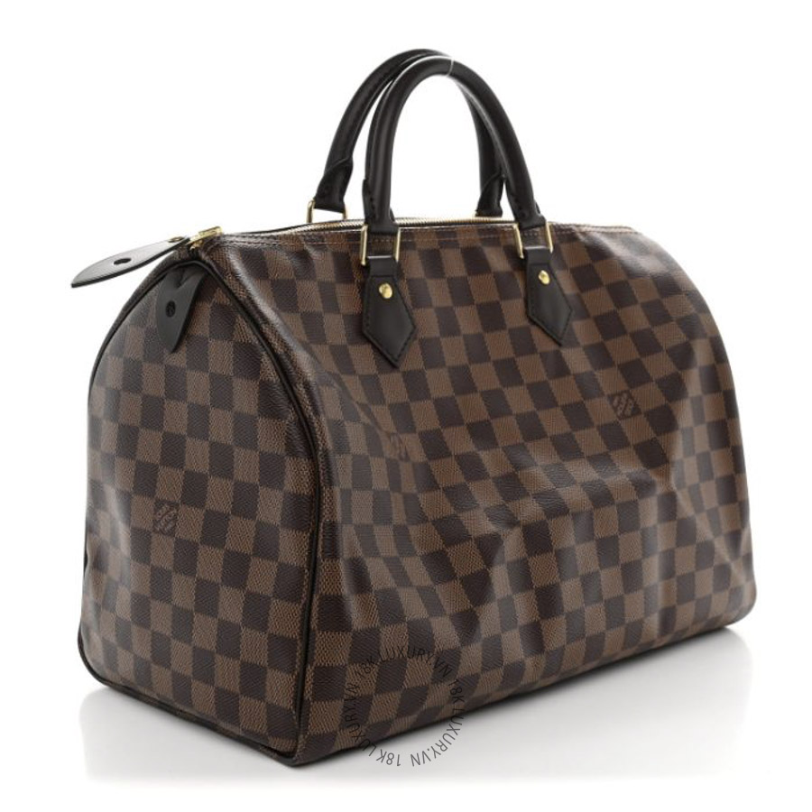 Túi Xách Trống Louis Vuitton Damier Ebene Speedy 35 MNGR563