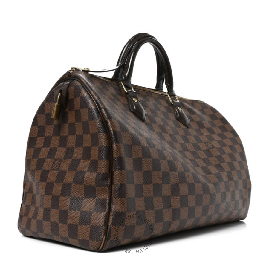 Túi Xách Trống Louis Vuitton Damier Ebene Speedy 35 MNGR831