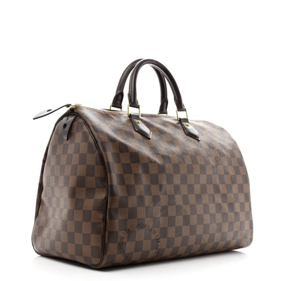 Túi Xách Trống Louis Vuitton Damier Ebene Speedy 35 NSBD868
