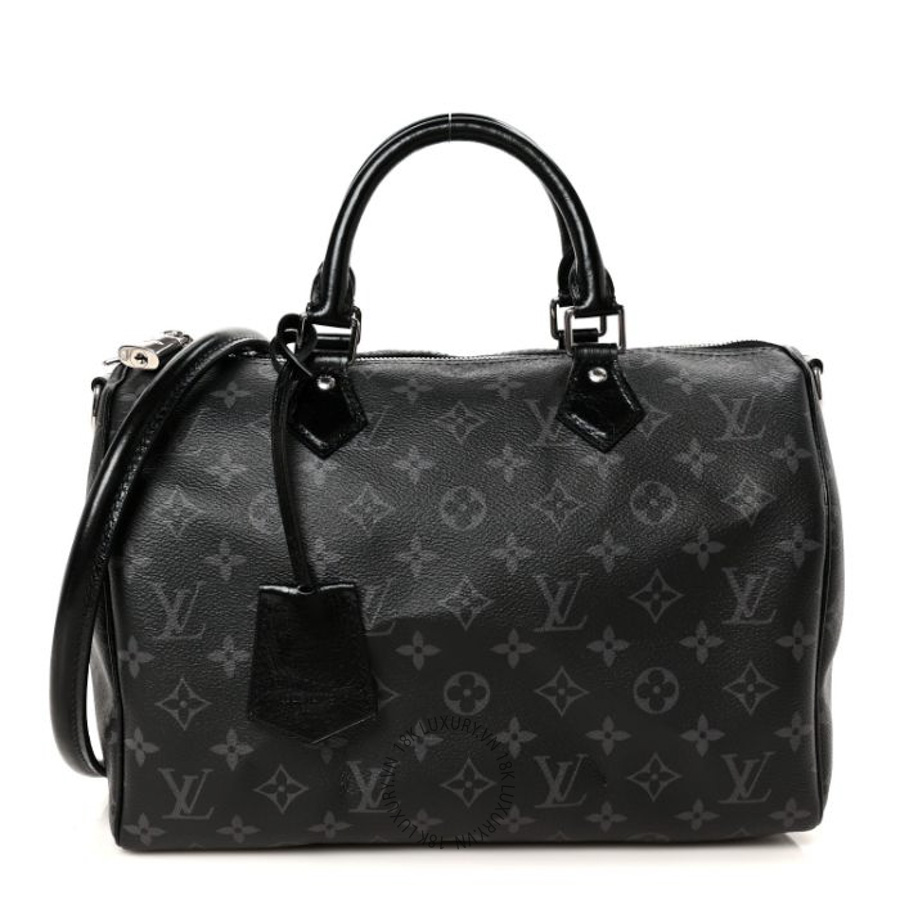 Túi Xách Trống Louis Vuitton Monogram Eclipse Speedy Soft 30 MNGR439