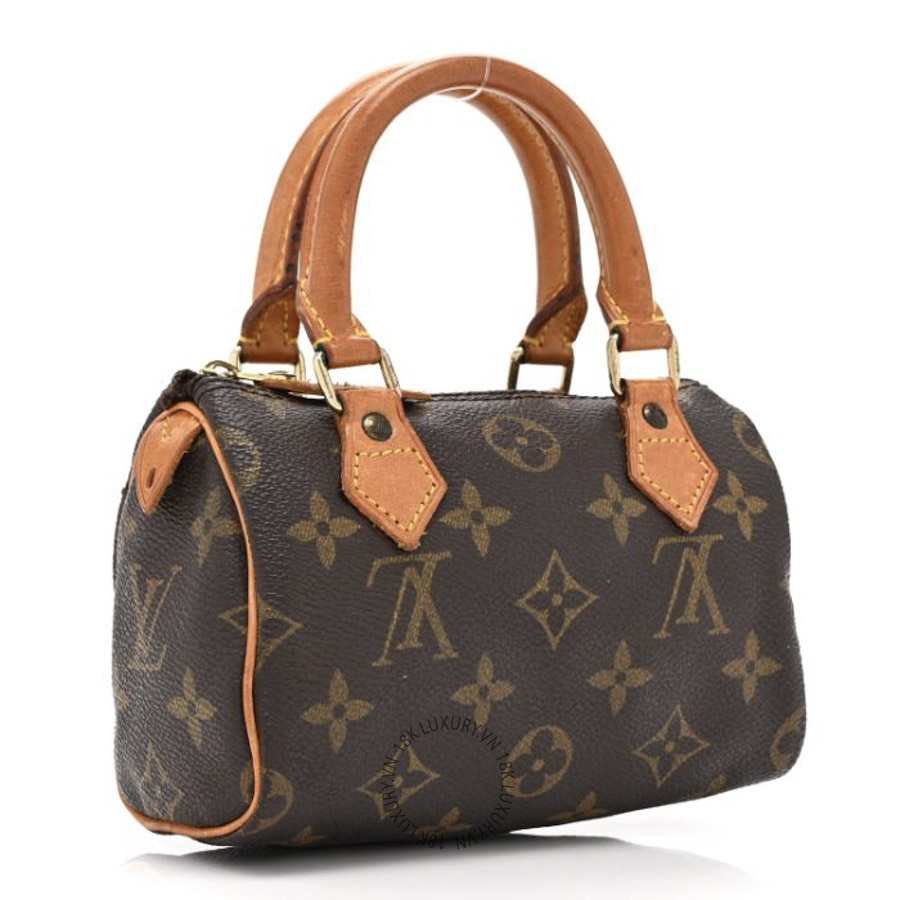 Túi Xách Trống Louis Vuitton Monogram Mini Sac HL Speedy NSBD538