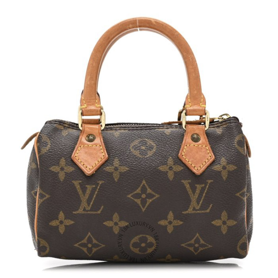 Túi Xách Trống Louis Vuitton Monogram Mini Sac HL Speedy NSBD538