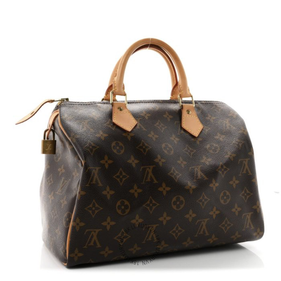 Túi Xách Trống Louis Vuitton Monogram Speedy 30 MNGR344