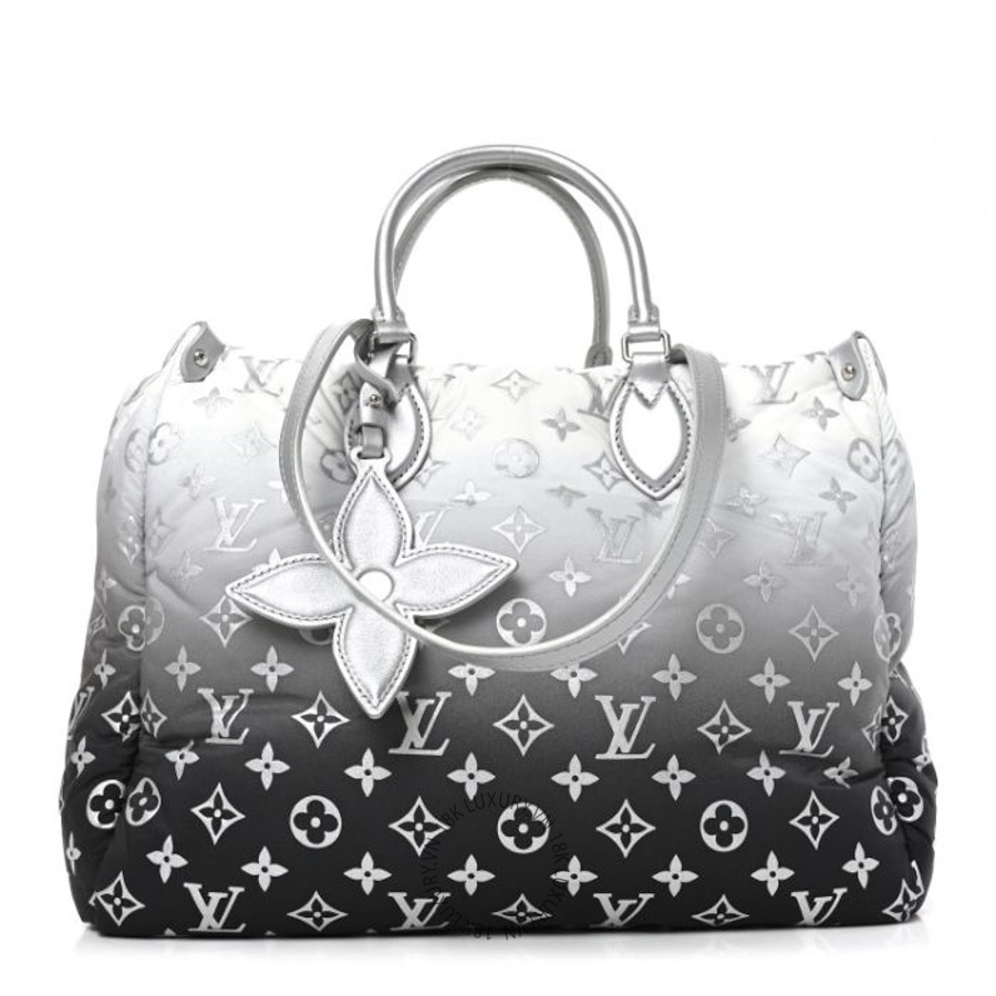 Túi Xách Trống Louis Vuitton Nylon Monogram Gradient LV Snow Onthego MM Frost MNGR858