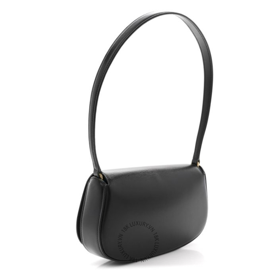 Túi Xách Yves Saint Laurent Box Calfskin Mini Voltaire Shoulder Bag Black ZZN1125