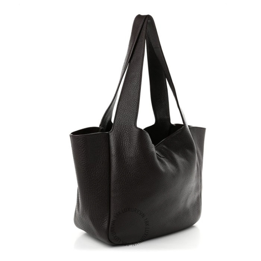 Túi Xách Yves Saint Laurent Grained Deerskin Bea Tote Sweet Chocolate ZZN526