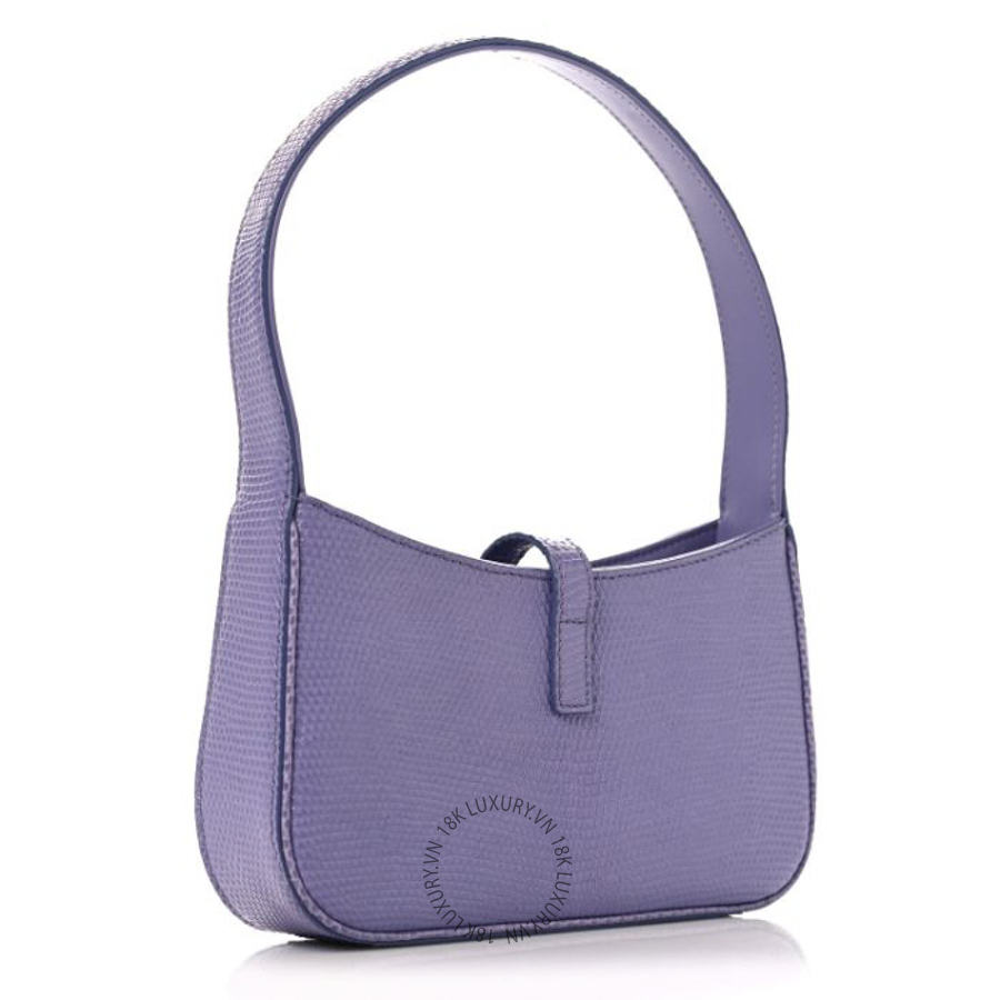 Túi Xách Yves Saint Laurent Lizard Le 5 A 7 Mini Hobo Lilac ZZN1092