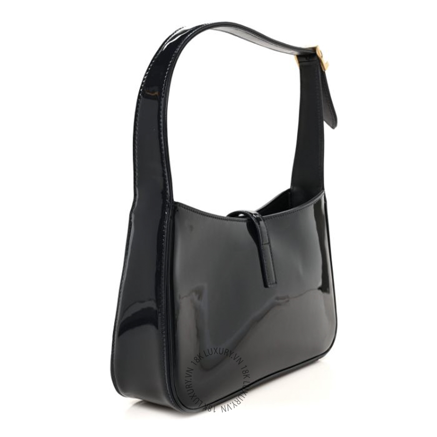 Túi Xách Yves Saint Laurent Patent Le 5 A 7 Hobo Dark Notte ZZN727