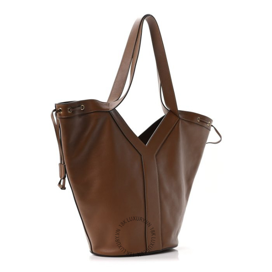 Túi Xách Yves Saint Laurent Santorini Lux Calfskin Y Drawstring Tote Brick ZZN804