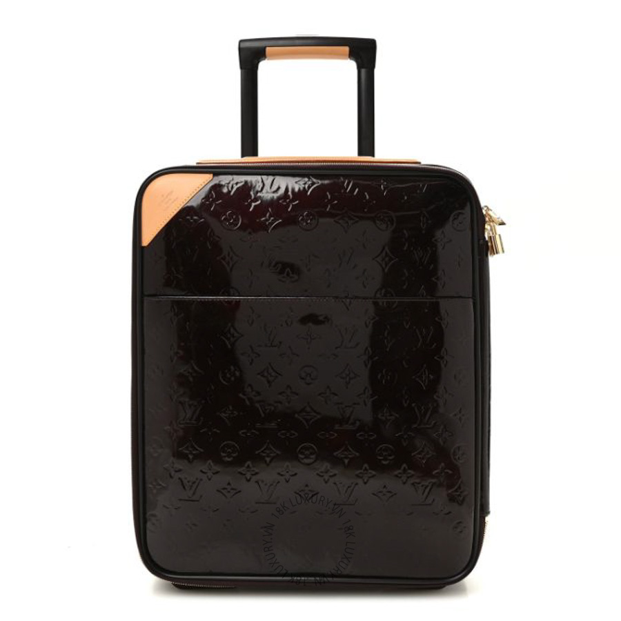Vali Louis Vuitton Vernis Pegase 45 Rolling Luggage Amarante Amarante FPNG1154