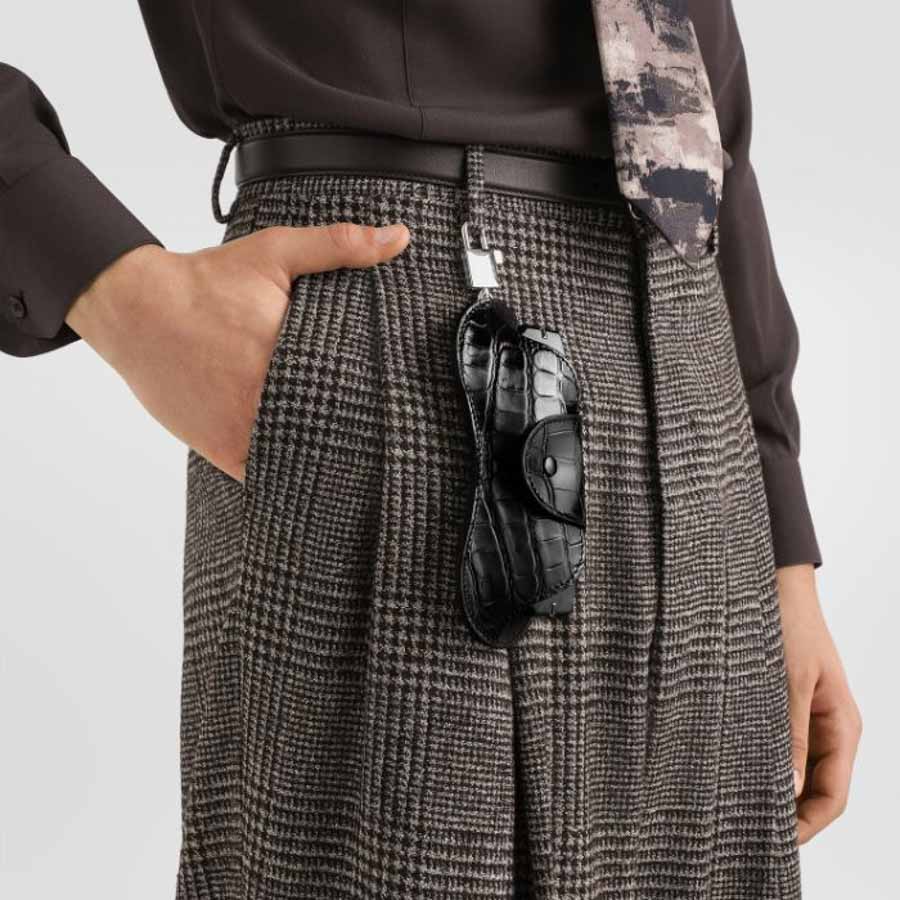 Ví dài Dolce Gabbana Alligator eyewear case BP3477A2T6980999 NVDG189