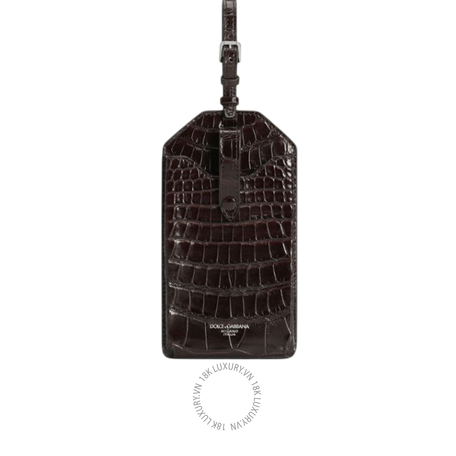 Ví dài Dolce Gabbana Alligator eyewear case BP3480A2T6981300 NVDG190