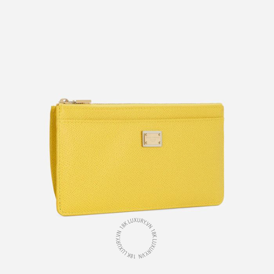 Ví dài Dolce Gabbana Large Dauphine calfskin card holder BI1265A100180228 NVDG070
