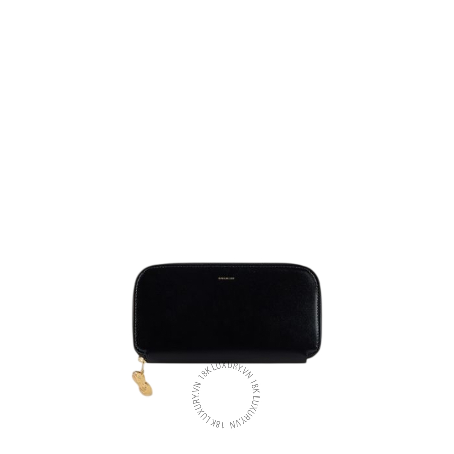 Ví Dài Givenchy Lucky Charms zipped wallet in Box leather BB60Q6B13A-001 CVT050