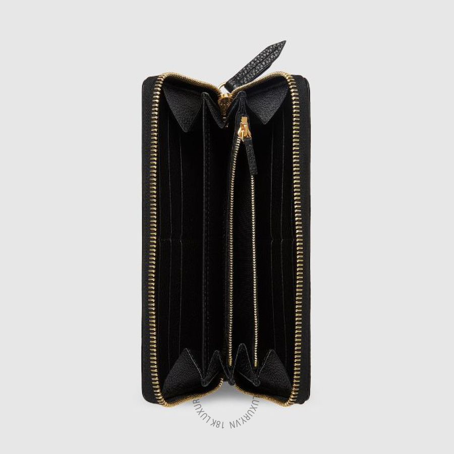 Ví Dài Gucci Bi-color GG Marmont zip around wallet 456117 AAE5E 1069 GGV048
