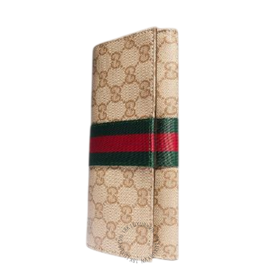 Ví Dài Gucci Long wallet with Web 876048 FAF8R 8547 GGV061