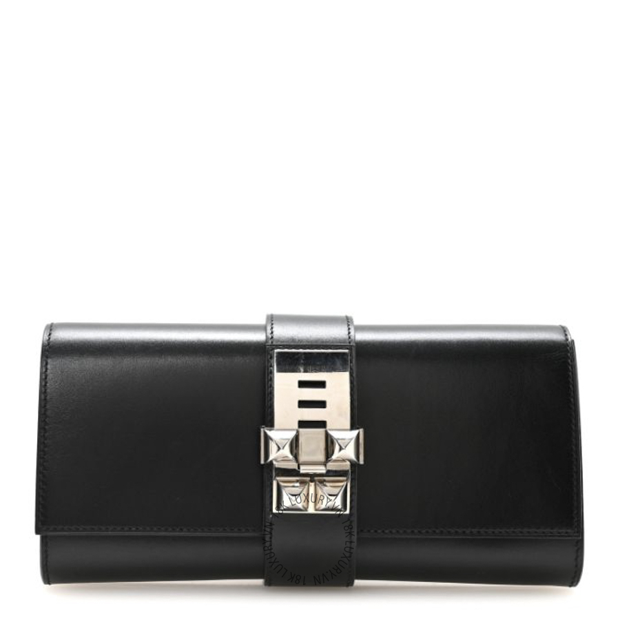 Ví Dài Hermes Box Medor 23 Clutch Black JJKS049