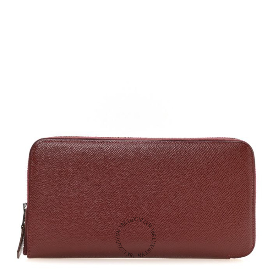 Ví Dài Hermes Epsom Silk'In Wallet Rouge H JJKS036